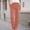 Orange, variant on Women's Plus Capri Pants for Women Jeans High Rise Women High Waisted Wide Leg Pants Casual Drawstring Elastic Trousers Comfy Straight Leg Long Pants with Pockets