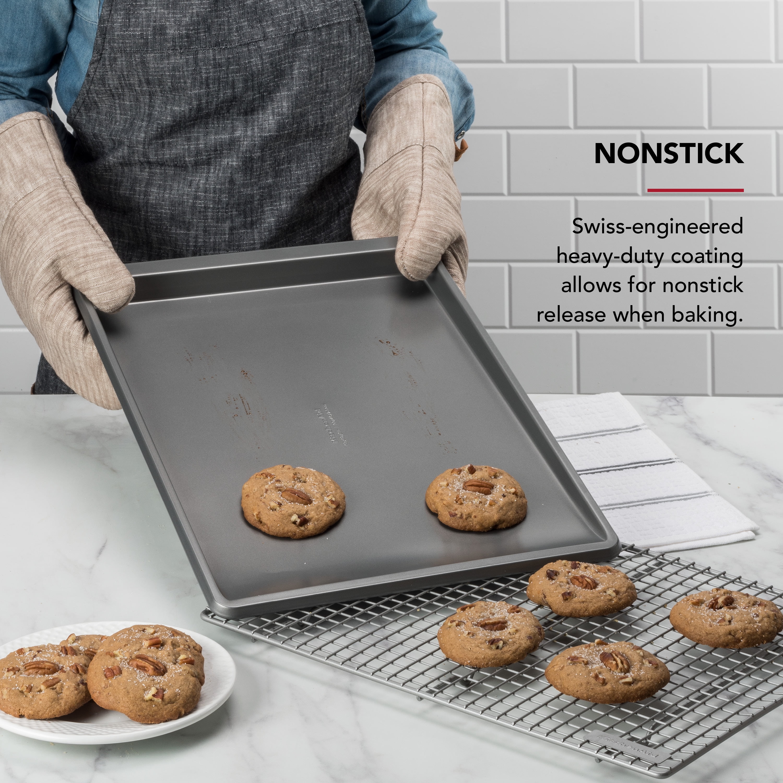 KitchenAid Aluminized Steel Nonstick 13x18-inch Baking Pan and