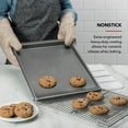thumbnail image 4 of KitchenAid Aluminized Steel Nonstick 13x18-inch Baking Pan and Cookie Sheet Slider, Contour Silver, 4 of 8