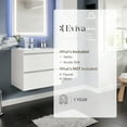 thumbnail image 7 of Eviva Victoria 32" Glossy White Modern Bathroom Vanity, 7 of 7
