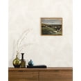 thumbnail image 7 of Drsoum Landscape Wall Art Vintage Classical Village Painting Grassland Village Farmhouse Prints Room Decor - 8x10in Natural Framed, 7 of 7