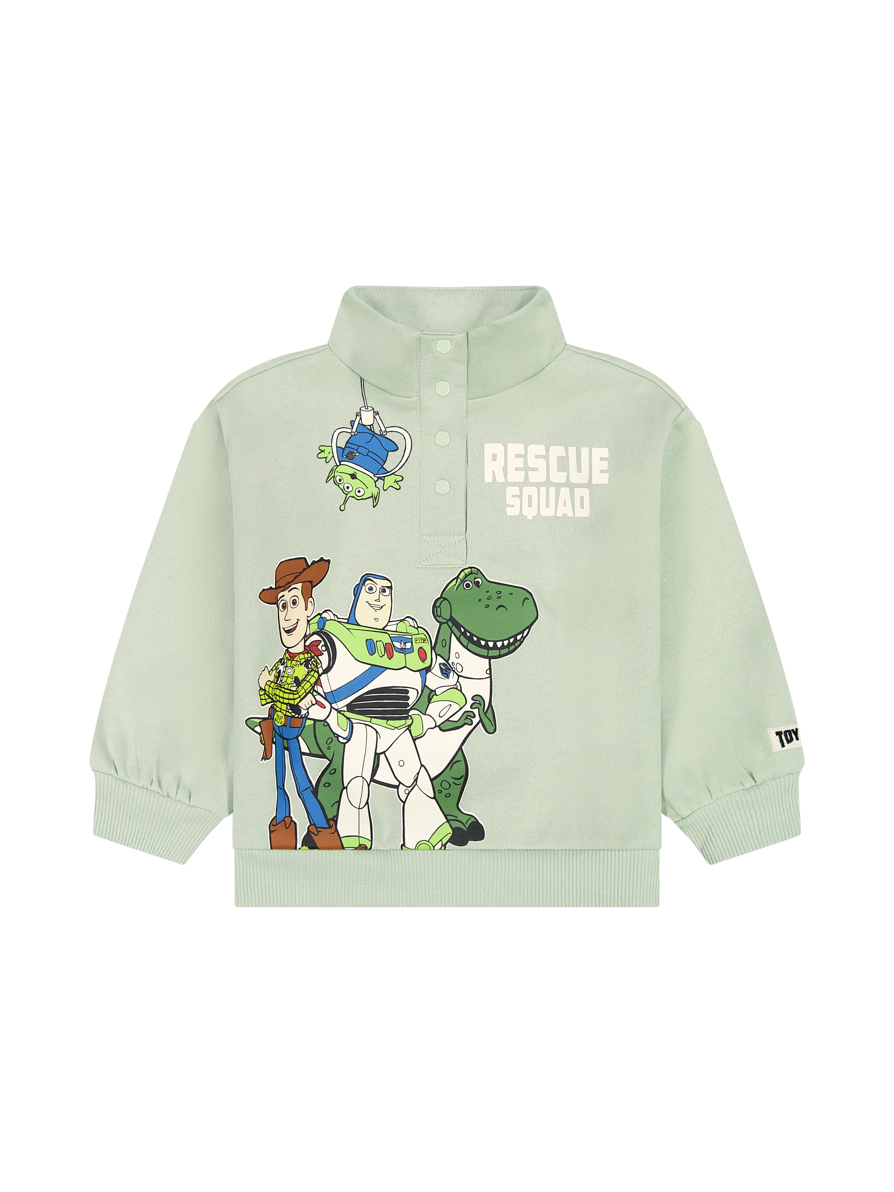 Toy Story Toddler Girl Quarter Snap Pullover, Sizes 12 Months-5T