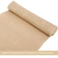 thumbnail image 2 of Hessian Table Runner Table Runner Nature Hessian Jute Burlap Ribbon Rustic Table Runner Crafts Chair Home Wedding Party 30x200cm, 2 of 4