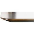 thumbnail image 2 of Lorell Knife Edge Walnut Rectangular Conference Tabletop Rectangle Top - 96" Table Top Width x 48" Table Top Depth x 1" Table Top Thickness - 1" Height x 94.50" Width x 47.25" Depth - Assembly Require, 2 of 4