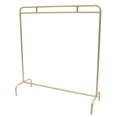 thumbnail image 4 of CNCEST Metal Clothes Rack Clothing Display Stand Bedroom Freestanding Garment Gold Rack, 4 of 12