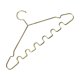 thumbnail image 3 of Percha para camisetas sin mangas, tirantes ajustables, para vestidos, camisolas y abrigos con ranuras en los hombros Dorado, 3 of 9