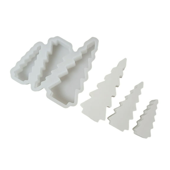 Christmas Tree Silicone Mold For Soap Christmas Home Decoration Grade Silicone Mold for Epoxy Resin