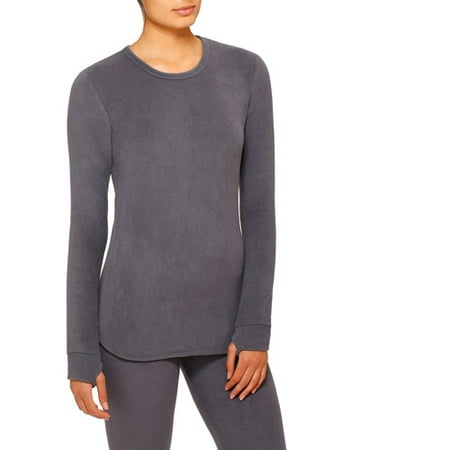 duds cuddl fleece stretch underwear warm climateright sleeve plus dialog displays option button additional opens zoom walmart