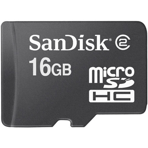Sandisk 16GB MicroSDHC Memory Card
