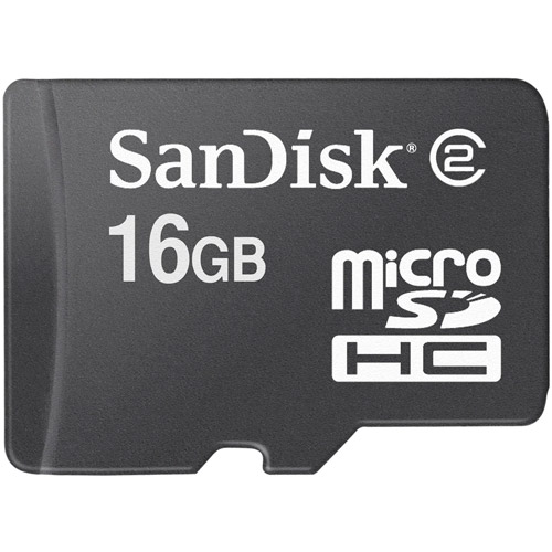 SanDisk 16GB Class 4 MicroSDHC Memory Card with Adapter - image 5 of 5