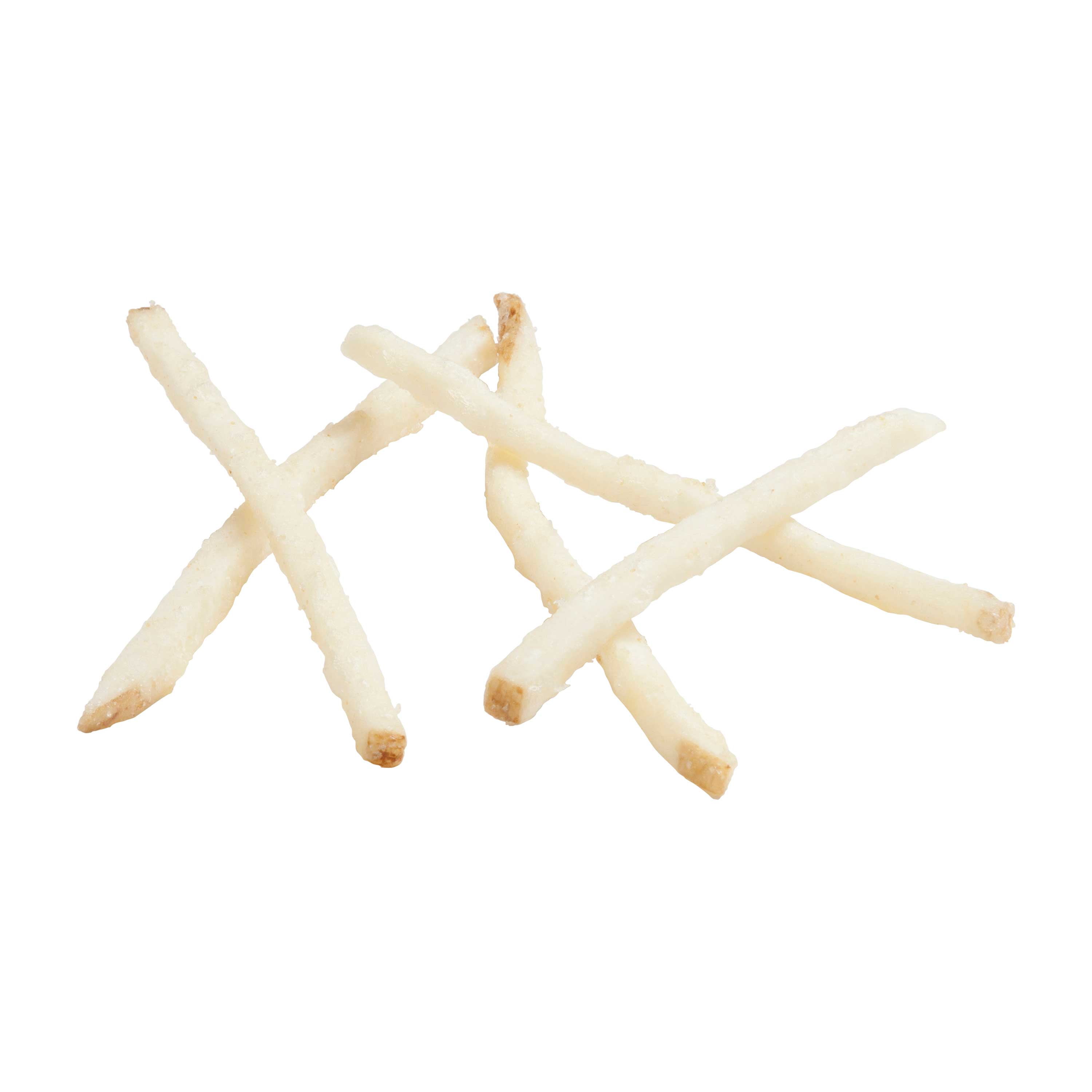 Simplot ClearlyCrisp Megacrunch Shoestring French Fry, 4.5 Pound - 6 per case.