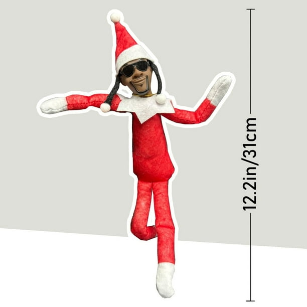 Snoop on a Stoop 2024, Snoop elf on a Shelf, Elf Doll, Box Toy 12