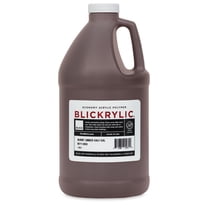 Blickrylic Student Acrylics - Burnt Umber, Half Gallon