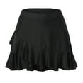 thumbnail image 5 of Ashirexll Skirts for Women, Pleated Skirt, Sexy Skirt, Fashion Club Low-Waisted Sexy Party and Evening Mini Skirt Black B L, 5 of 8
