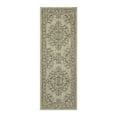 thumbnail image 2 of Solterra Viala Indoor/ Outdoor Polypropylene Green Flat Weave Area Rug, 2x6, 2 of 5
