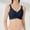 Black, variant on TIANZEN Women's Thin Seamless Breathable And Comfortable Push Up Bra Without Underwire And Soft Support Women Bras plus Size Front Closure Womens Bras plus Size Womens Bras Comfortable Packs