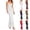 White, variant on POIUYTR Women Summer Sundress Casual Scoop Neck Nipped Waist Sleeveless Dresses Slim Fishtail Camisole Dress