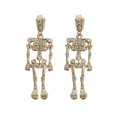 thumbnail image 1 of Dangle Skeleton Earrings, 1 of 1