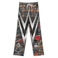 thumbnail image 3 of WWE Men's Pajama Pants Soft Sleepwear Loung Pants for Men Pj Bottoms with Drawstring & Pockets, 3 of 7