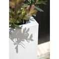 thumbnail image 6 of Veradek Block Series Pedestal Tall 32" Plastic Planter - White, 6 of 13