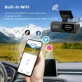 thumbnail image 2 of stanreset Dash Cam Front Rear Dash Camera 4K/1080P 4K Dash Cam Recorder Dash Cam 24H Parking Monit-or G-sensor 64G Card, 2 of 6