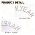 thumbnail image 6 of 2026 Happy New Year Headband,Christmas Headbands for Women,Holiday Headbands for Women,New Year's Eve Party Tiara Accessories,Cute Holiday Headpiece(Rose Gold), 6 of 9
