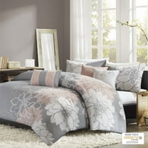Home Essence Jane 6 Piece Cotton Printed Duvet Cover Set