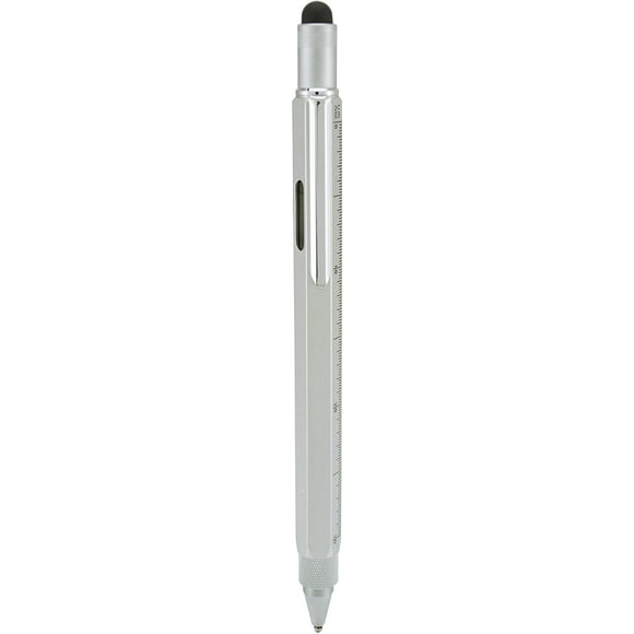 Monteverde Touch Screen Stylus Tool Ballpoint Pen, Silver (MV35211)