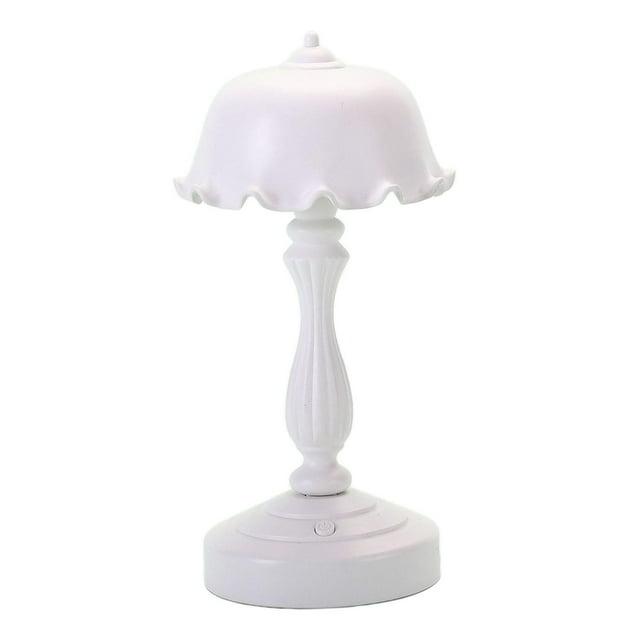 Lámpara de mesa Lámpara de de noche Lámpara de noche Dormitorio blanco Zulema Luces recargables