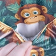 thumbnail image 5 of joogoo Funny Gorillas Palm Leaf Men's Cycling Jerseys Mountain Bike Short Sleeve Tops L, 5 of 7