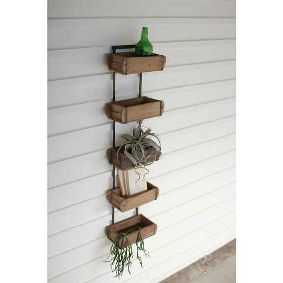 FIVE BRICK MOLD WALL RACK
