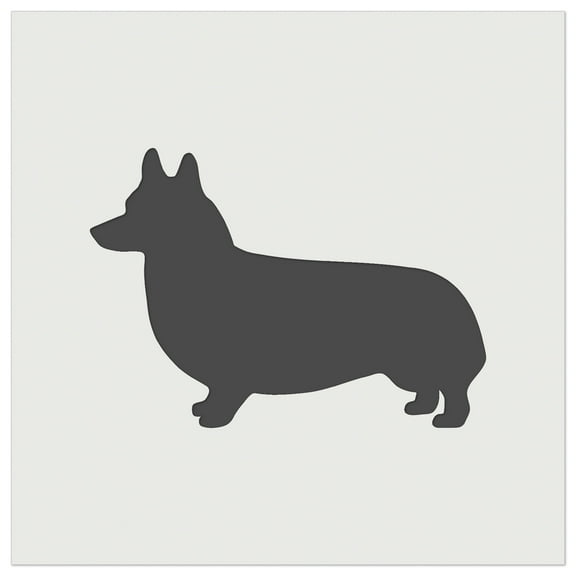 Pembroke Welsh Corgi Dog Solid DIY Cookie Wall Craft Stencil - 5.5 Inch