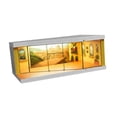 thumbnail image 3 of Yinanstore 1/64 Model Car Display Case Simulated Scene Decoration Collectible DIY Realistic Miniature Scenario Model Toy Car Storage Box Style A, 3 of 8