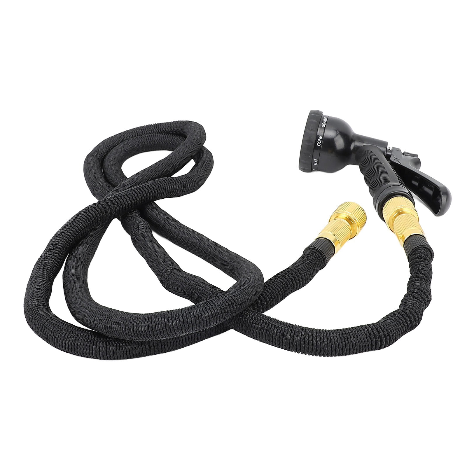 7.5M 24.6Ft Expandable Watering Hose, Leakproof Flexible Garden Hose Kit with High Pressure Spray Nozzle, for Car Washing, Plant Irrigation, Garden Watering, Lawn, Yard