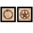 thumbnail image 2 of HomeRoots 14 x 14 x 1 in. Together Is A Wonderful Place Black Framed Print Wall Art - Set of 2, 2 of 3