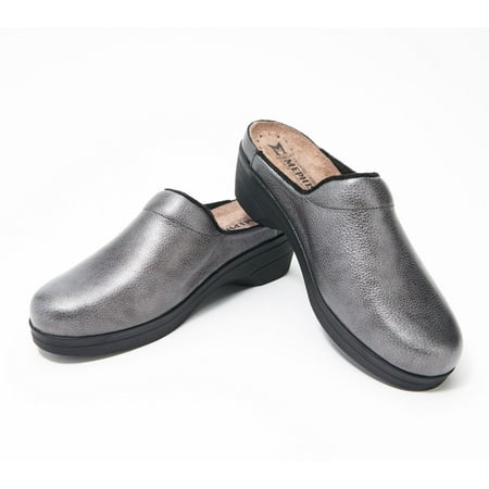 

MEPHISTO Leather Clogs - Satty