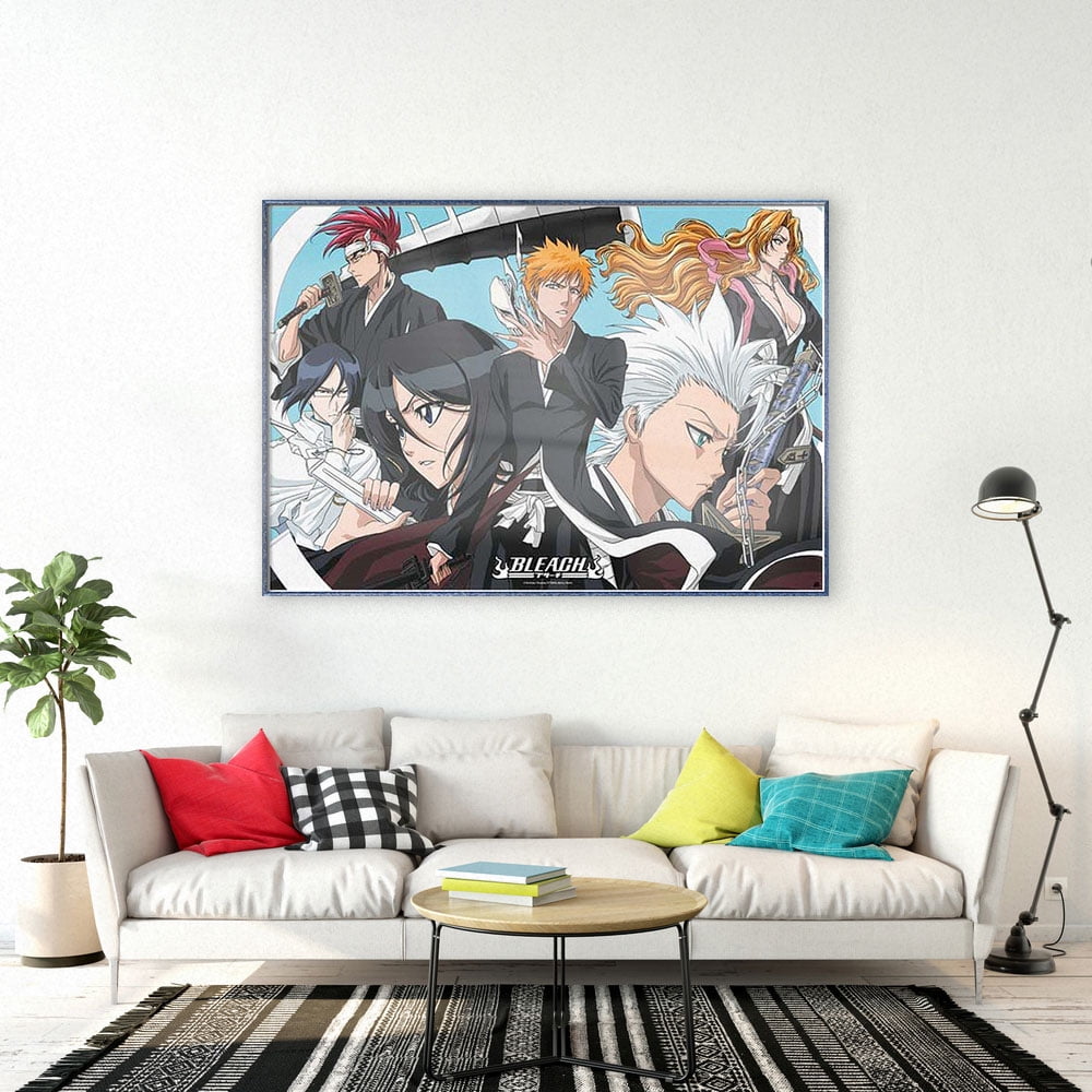 Bleach Anime Manga Poster Print Characters Size 39 X 27 Walmart Com Walmart Com