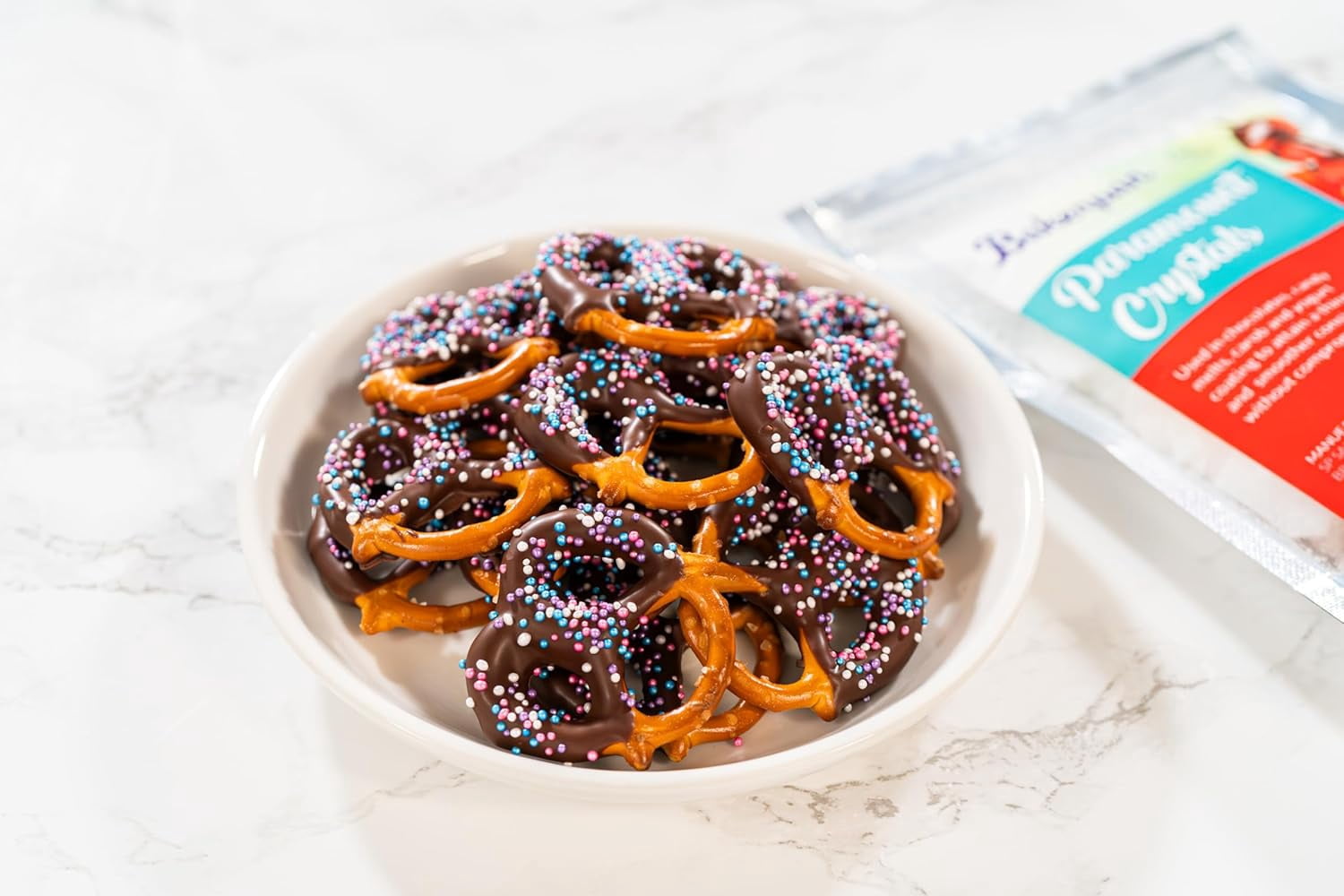 Bakerpan 2 Pack Paramount Crystals for Thinning Chocolate, Carob & Yogurt Coating, Chocolate & Candy Melts - 4 Ounces