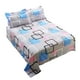 thumbnail image 2 of Juego de edredón tamaño matrimonial | Ropa de cama de 3 piezas para todas las estaciones | Microfibra de poliéster suave | Resistente al encogimiento y a la decoloración | Sábanas y fundas de, 2 of 6
