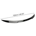 thumbnail image 4 of ALLTIMES Rear Spoiler Tail Wing, for Tesla Model 3 2017-2023, for Tesla Model Y 2020-2023, ABS, Gloss Black or Carbon Fiber Look, Spoiler Trunk Lip with Adhesive Tape, 4 of 8