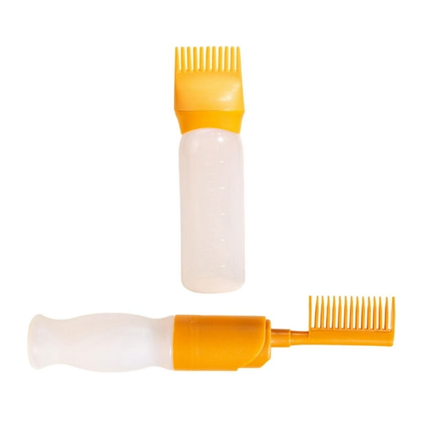 Hair Root Applicator Bottle For Applying Hair Oil & Medicine, 120ml x Set  Of 2