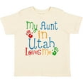 thumbnail image 3 of Inktastic My Aunt in Utah Loves Me Boys or Girls Toddler T-Shirt, 3 of 5