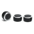 thumbnail image 4 of Air Condition Knob, Cross-Hatched Handle Practical 3PCS/Set Aluminum Alloy ABS AC Controller Switch  Replacement For Tacoma Vios 2002-2014 For Car, 4 of 8