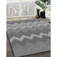 thumbnail image 3 of Ahgly Company Machine Washable Indoor Rectangle Transitional Dim Gray Area Rugs, 7' x 9', 3 of 7