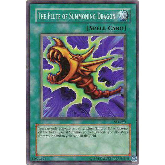 YuGiOh Kaiba Evolution Common The Flute of Summoning Dragon SKE-031
