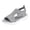 Grey, variant on Rokment Women's Sparkly Rhinestones Comfortable Walking Sandals Slip on Air Cushion Arch Support Wedge Slingback Open Toe Platform Summer Shoes Breathable Beach Footwear White Size 9.5
