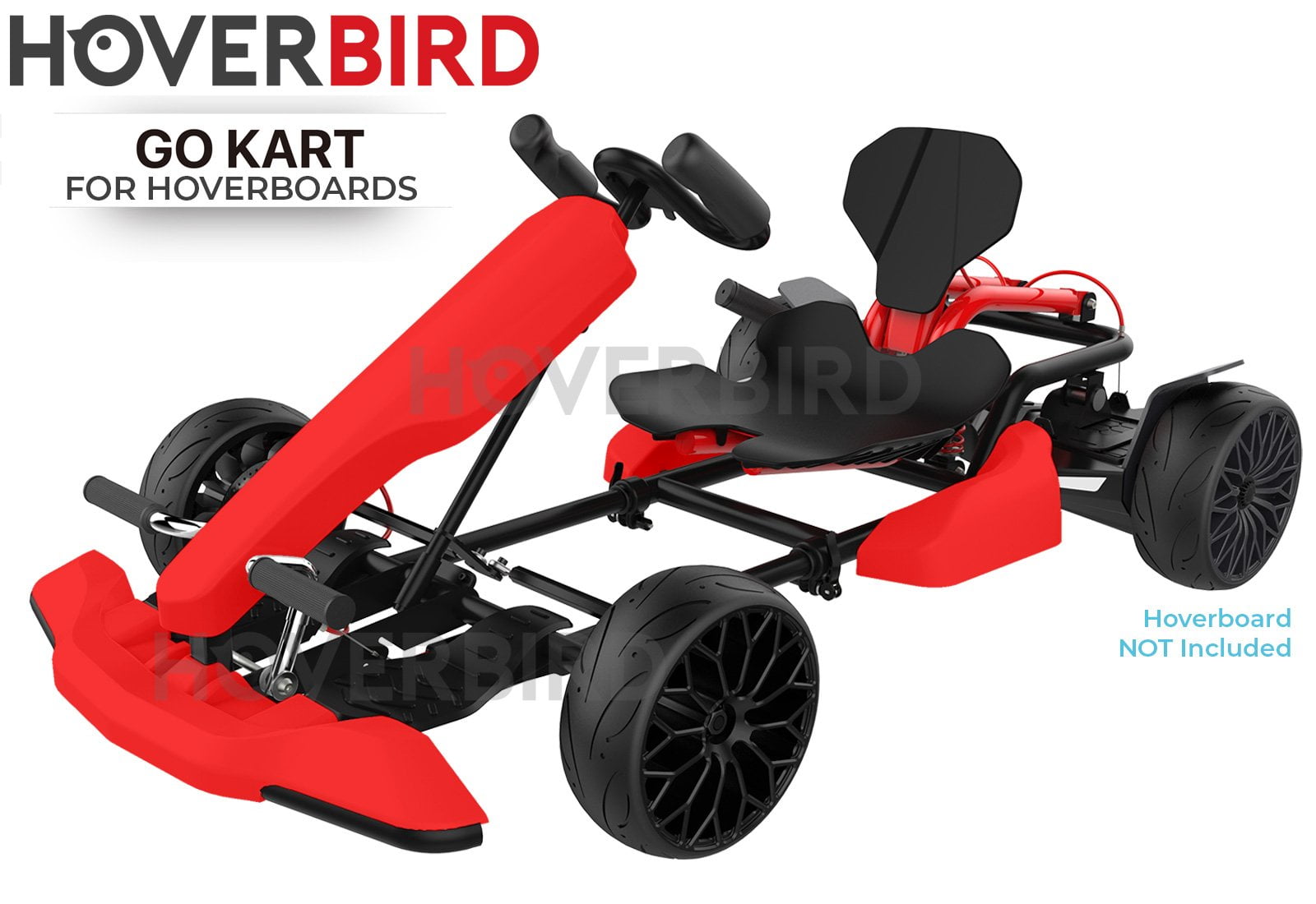 HOVERBIRD Hoverboard Attachment GoKart Hoverkart Kit for All Compatible