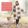 thumbnail image 4 of Wearable Oversized Blanket,Halloween Pumpkin Grid Pattern Wearable Blanket Hoodie for Adults,Cozy Hooded Blankets with Super Pockets,Super Warm Fuzzy Pullover for Women & Men, 4 of 6
