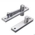 thumbnail image 1 of Door Pivot Hinge, 2pcs 360 Degree Rotation Hidden Door Shaft Pivot Hinges(130 X 25 Mm), 1 of 4