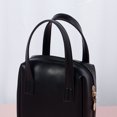 thumbnail image 2 of Neceser grande de PU con compartimentos, diseño de gran apertura para mujer, para bolso, 2 of 6